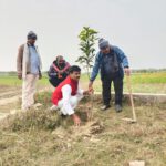 71 वां गणतंत्र दिवस के पूर्व संध्या पर किया गया वृक्षारोपण